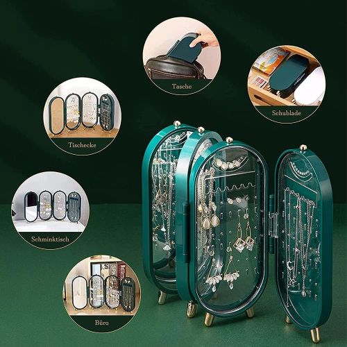 Boîte à bijoux pliable