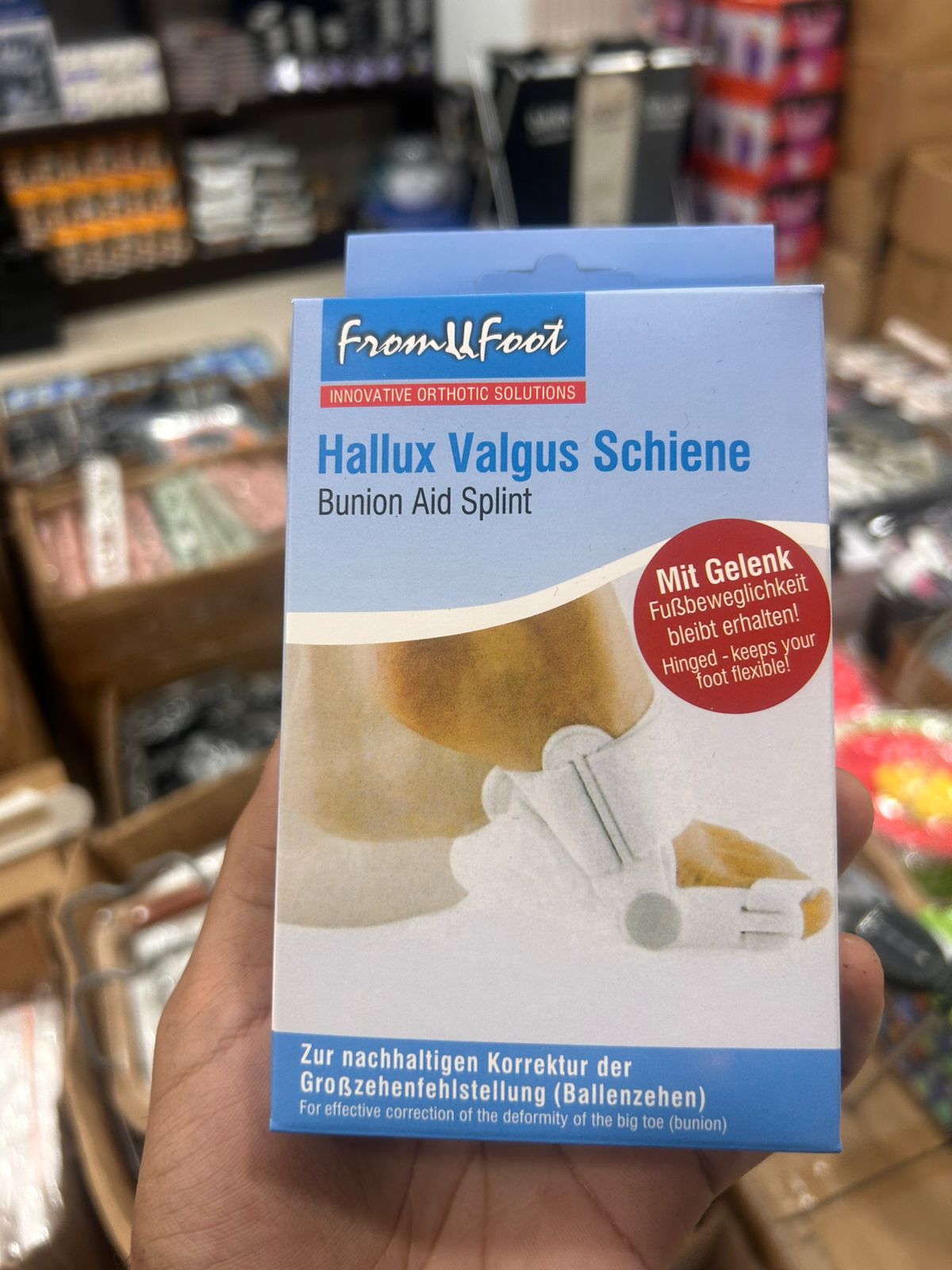 Attelle correctrice Hallux Valgus