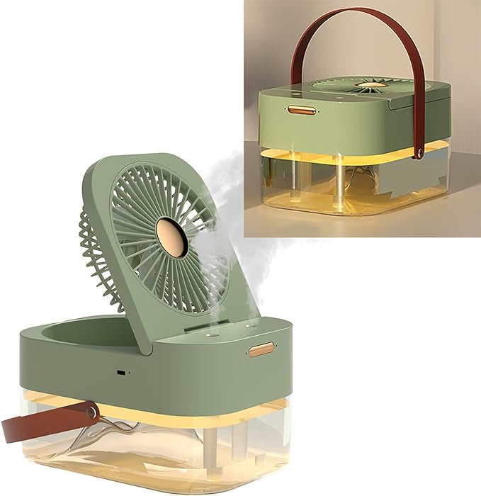  Humidificateur électrique avec ventilateur 3 en 1