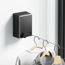 étendoir à linge rétractable mural